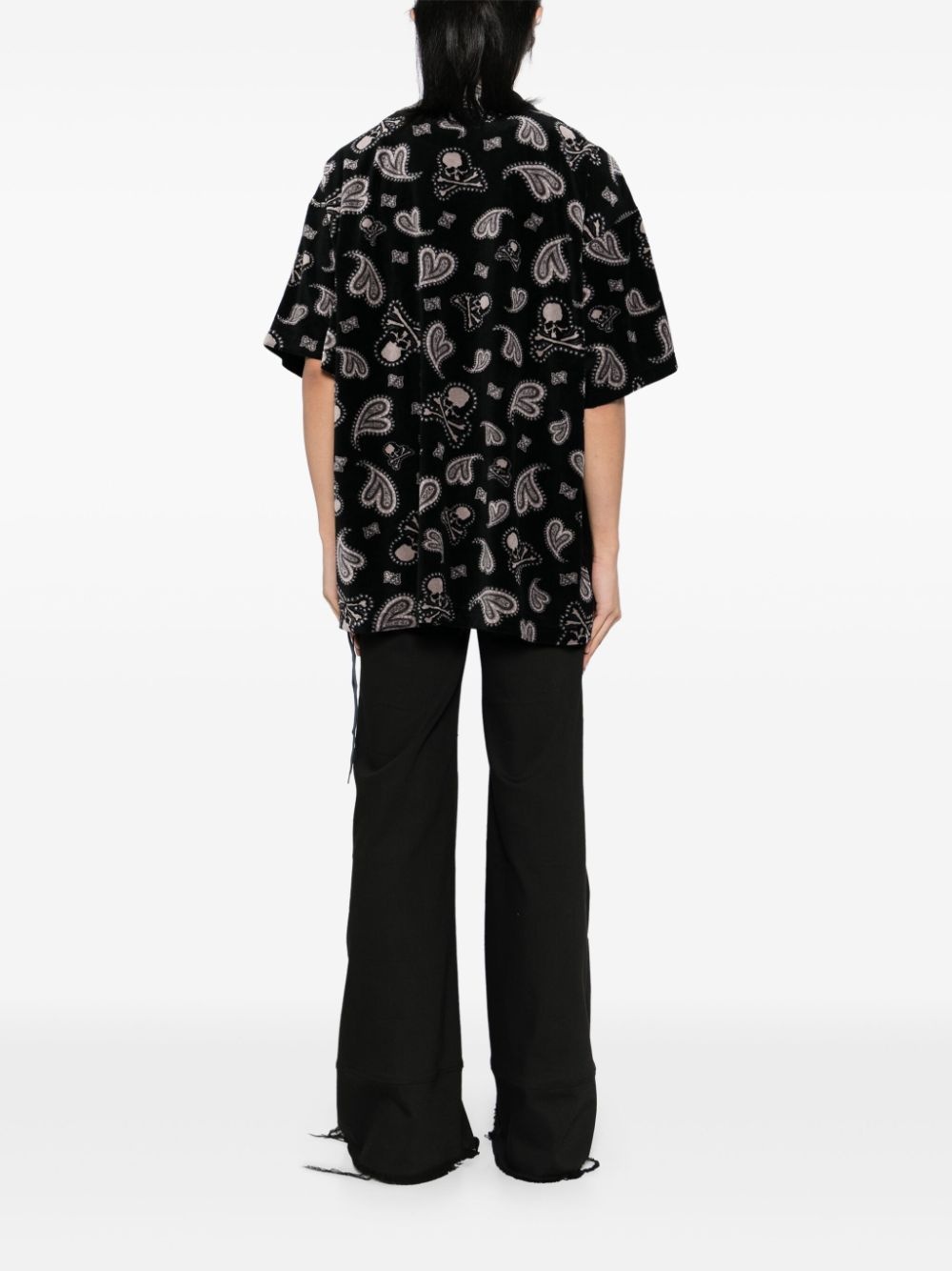 graphic print short sleeves T-shirt - 4