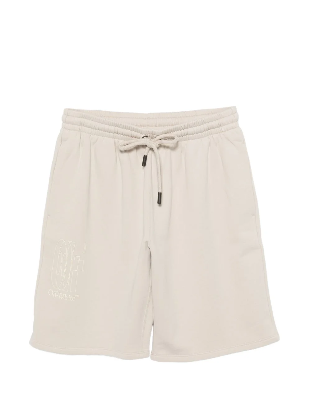 logo-print drawstring shorts - 1