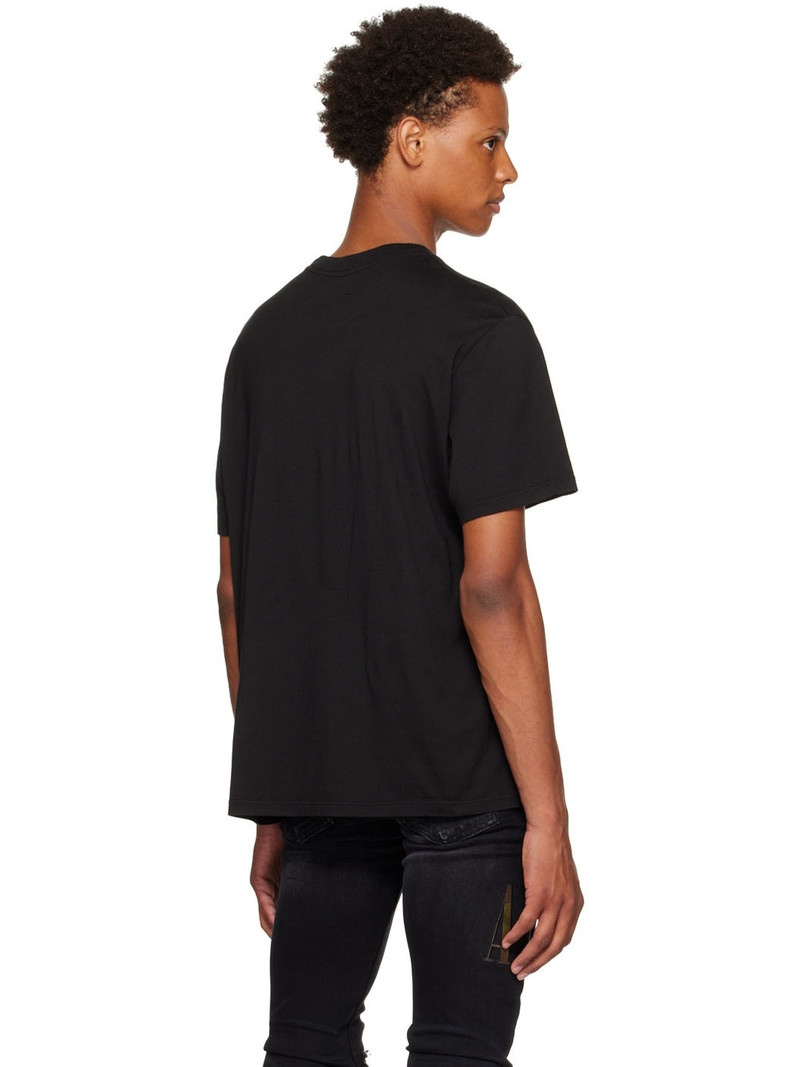 Black Cotton T-Shirt 3