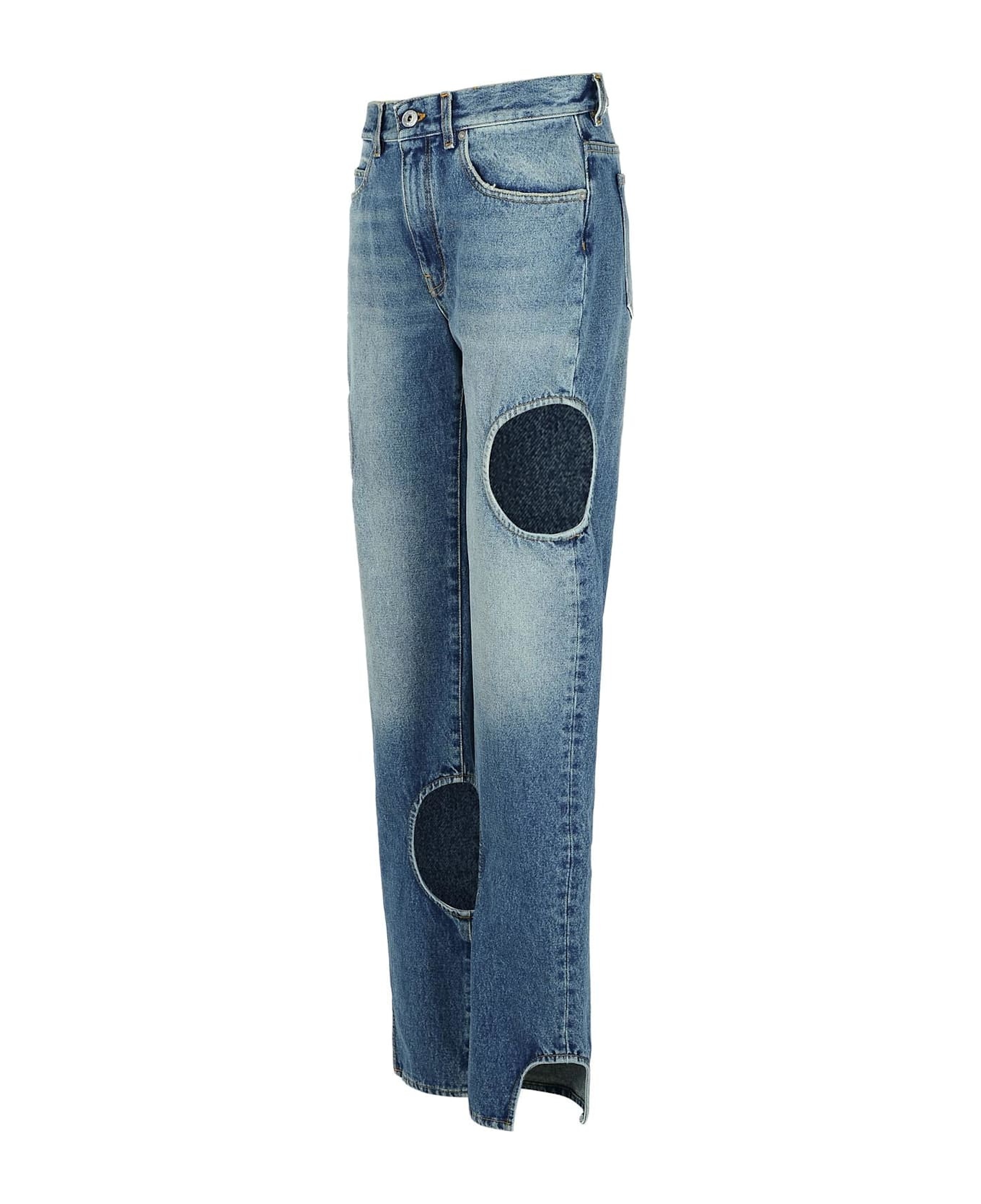 Off-White 'meteor' Blue Denim Jeans | italist | REVERSIBLE