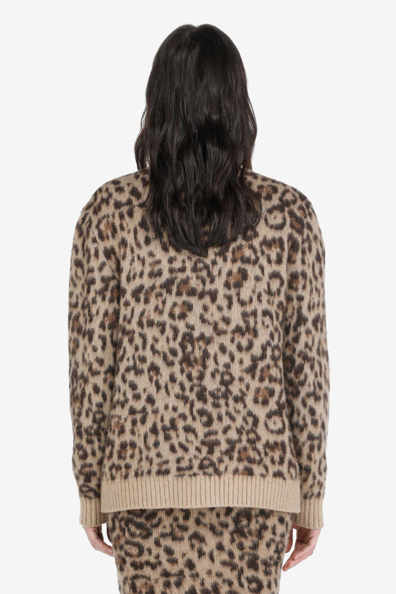 N°21 LEOPARD-JACQUARD SWEATER outlook