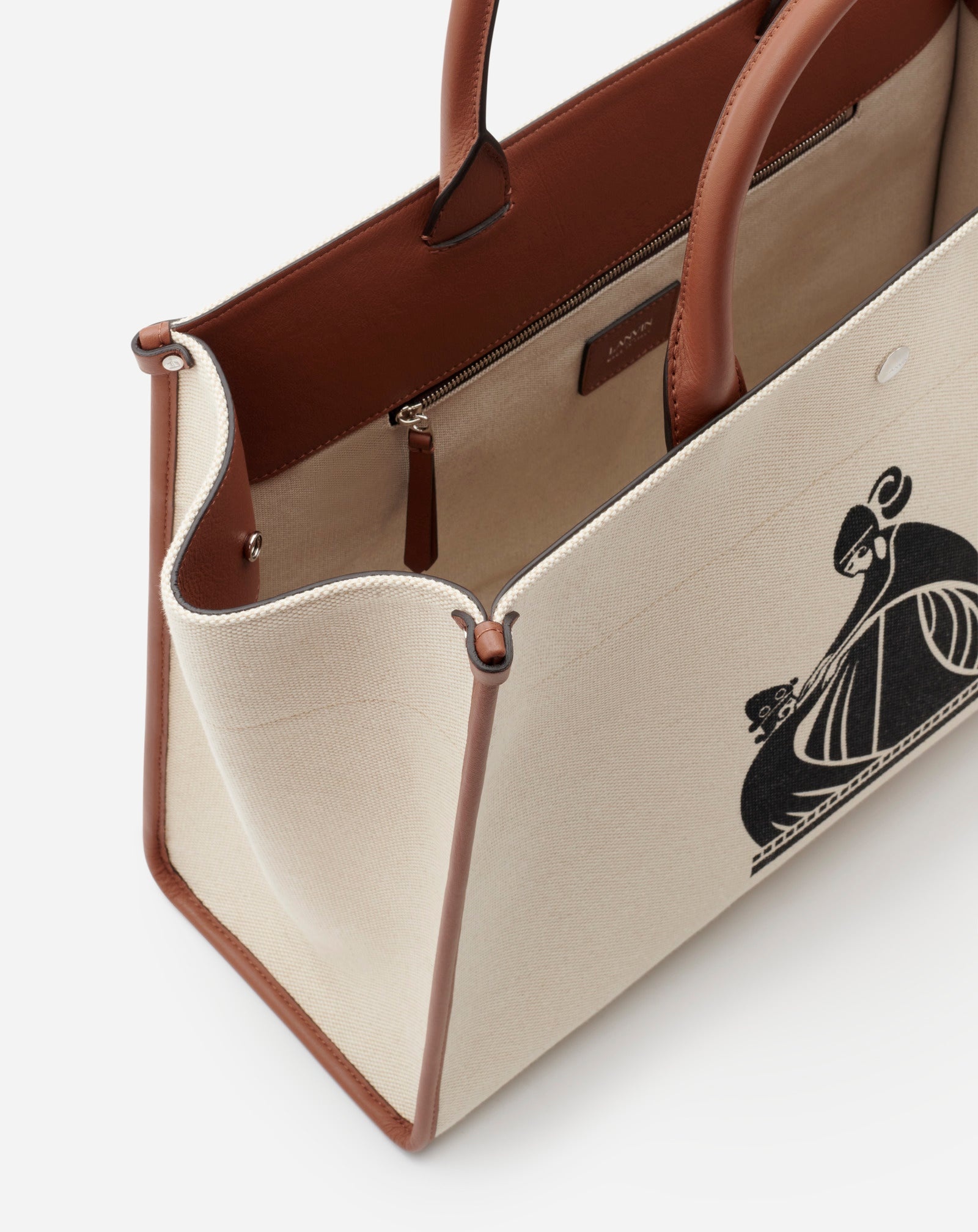 PRINTED CANVAS IN&OUT BAG MM - 4