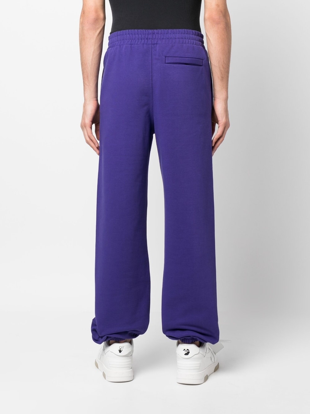 logo-patch track pants - 4