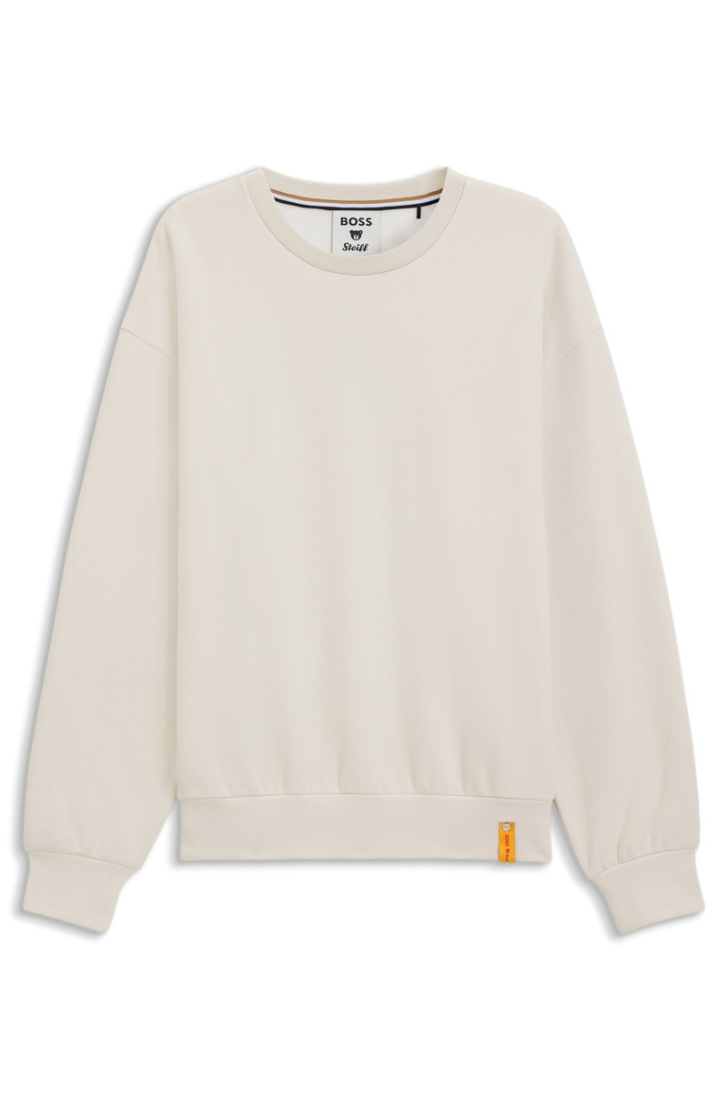BOSS X STEIFF ALL-GENDER SWEATSHIRT IN A COTTON BLEND 1