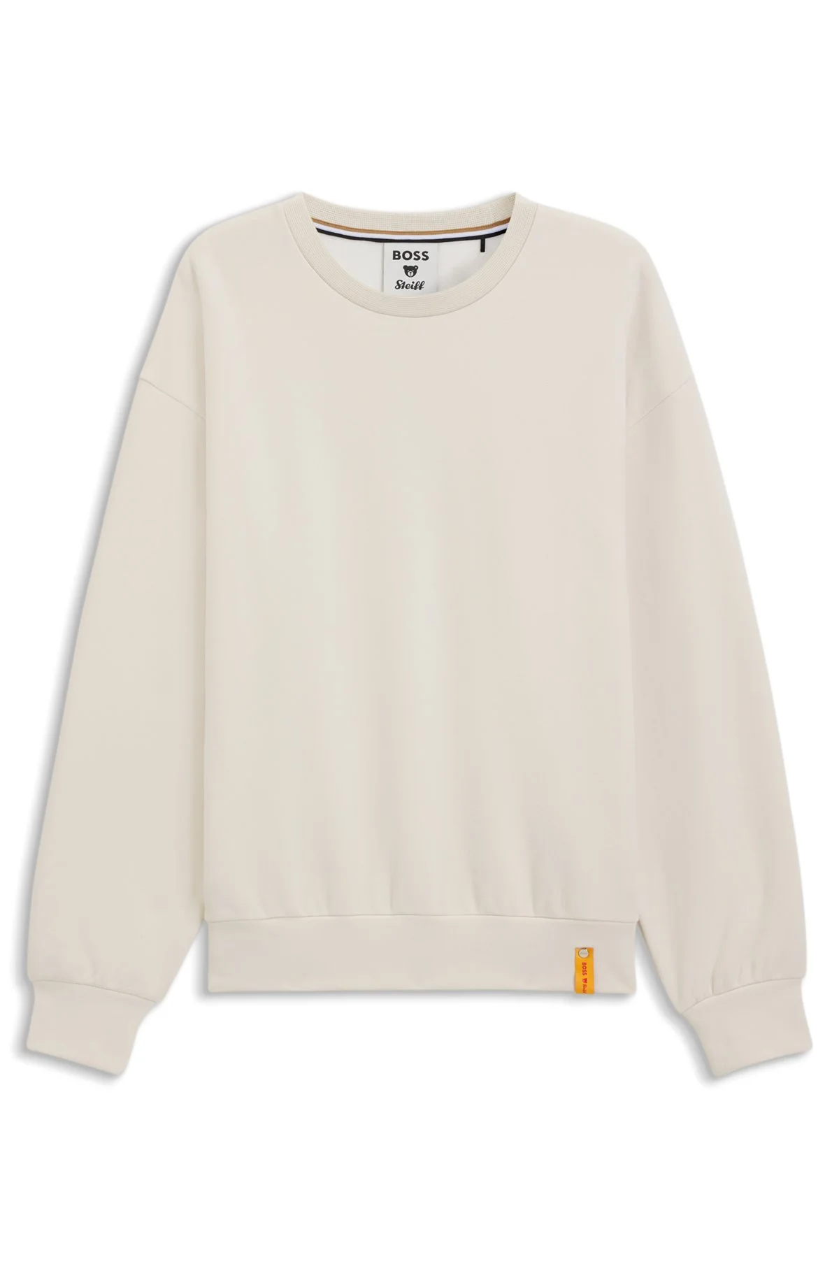 BOSS X STEIFF ALL-GENDER SWEATSHIRT IN A COTTON BLEND - 1