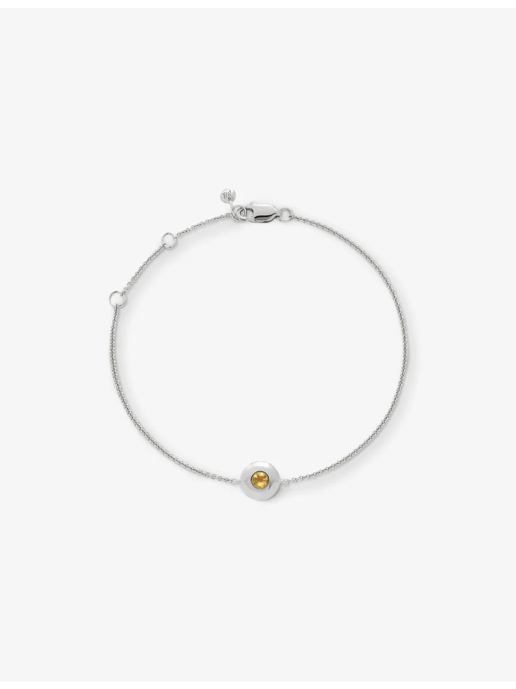 November Birthstone Citrine and Sterling-Silver Bracelet - 1