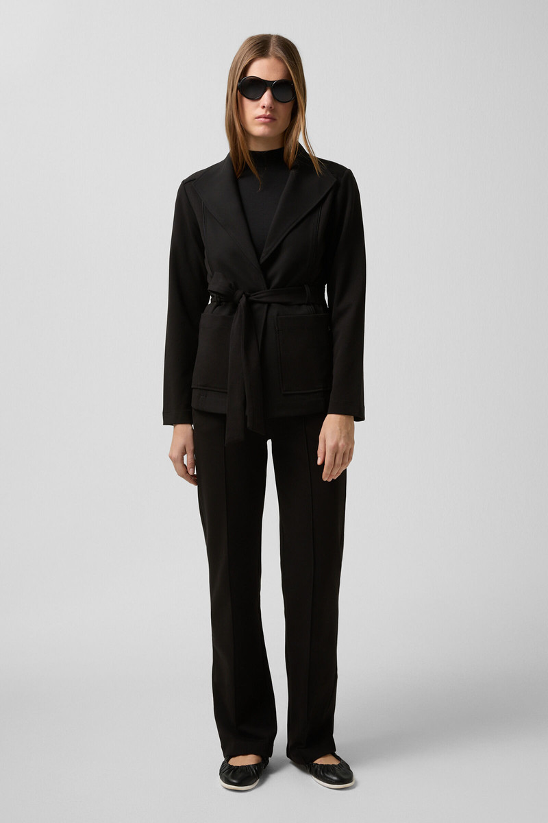 BOGNER Benisha jersey blazer in Black outlook