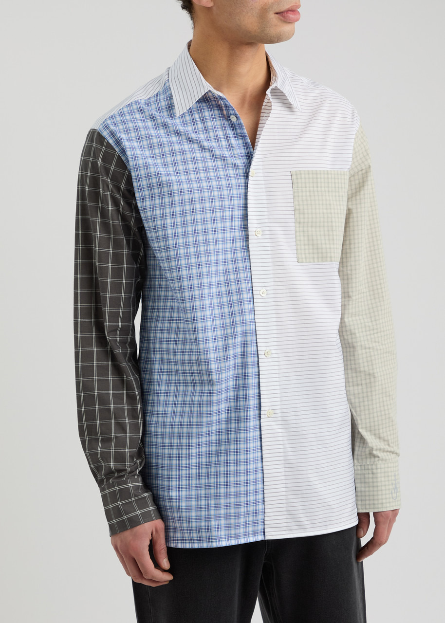 JW Anderson Patchwork Printed Cotton Shirt - 2