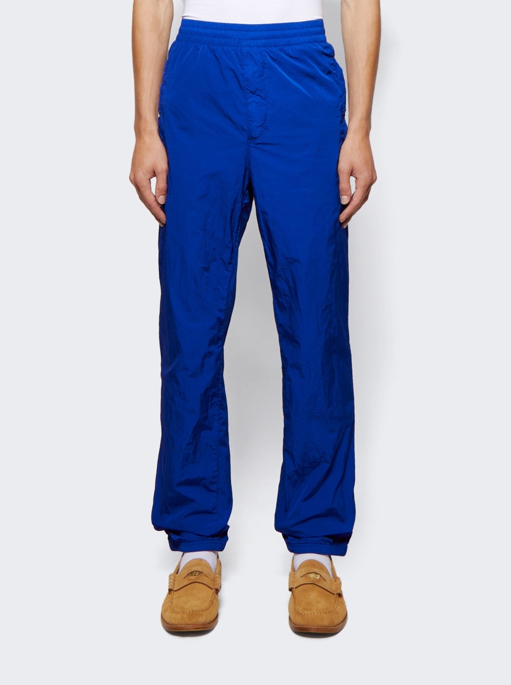 4g Embroidered Garment Dye Trackpants Ocean Blue - 3