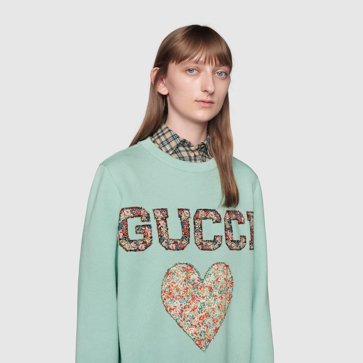 Gucci Liberty sweatshirt with patches - 5