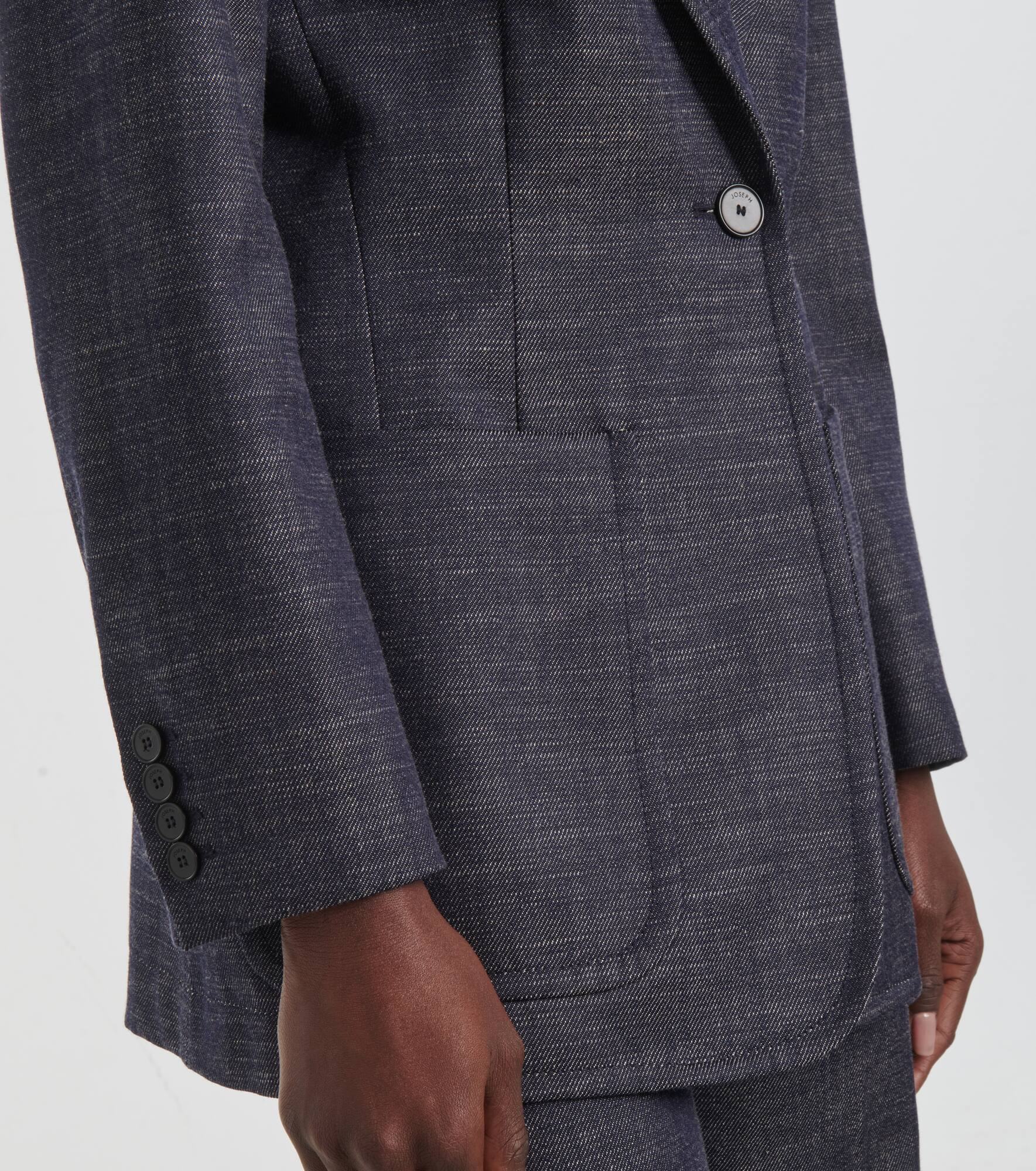 Cassini wool and cotton blazer - 5