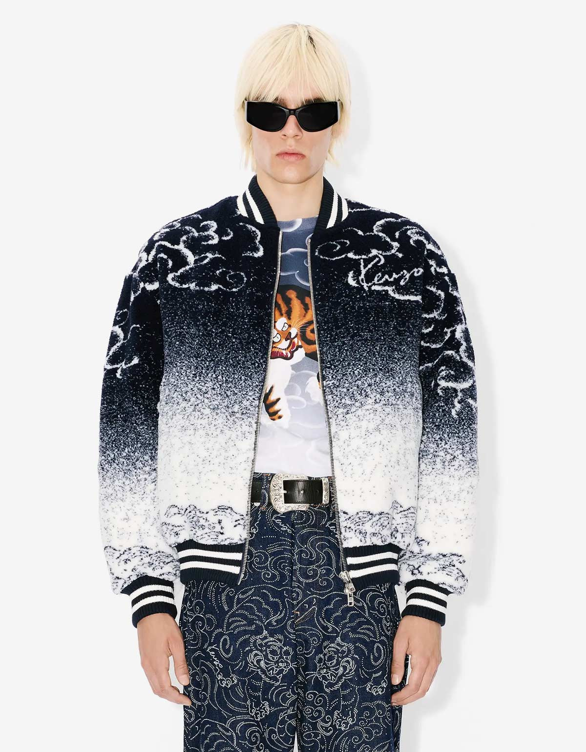 Kenzo Cloud Tiger Bomber Jacket - 4