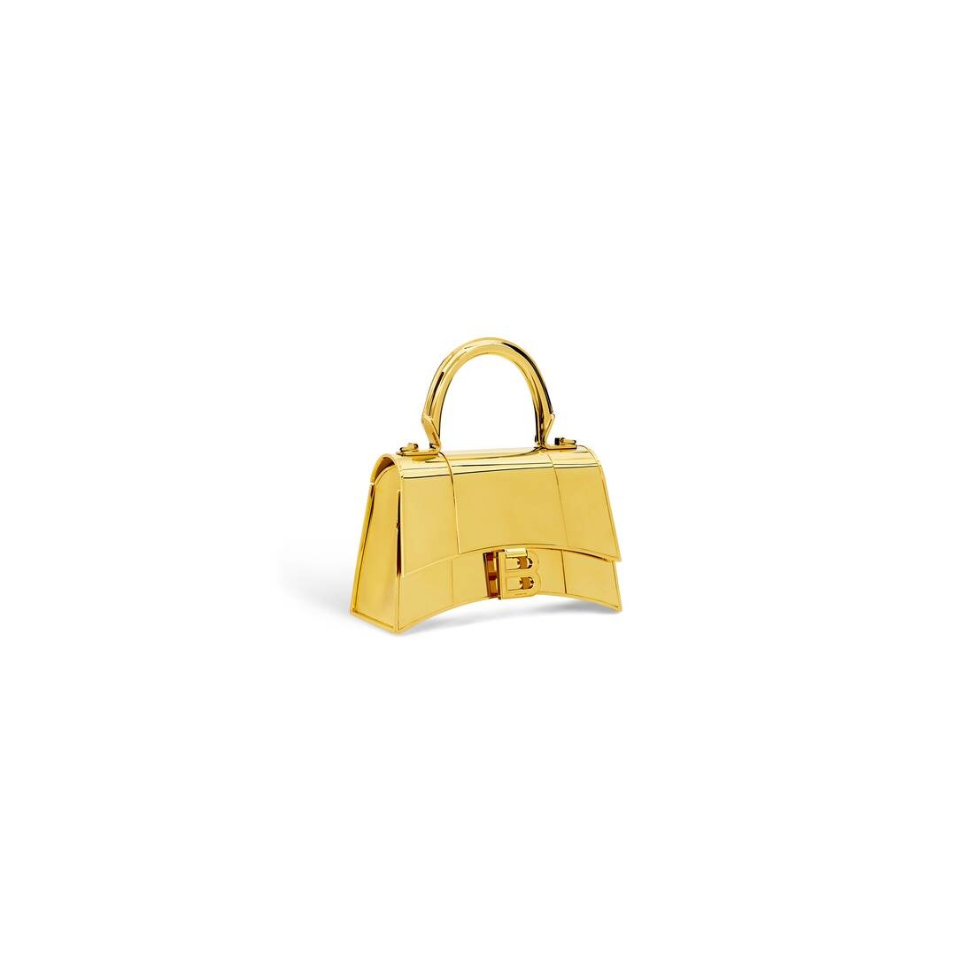 Women's Hourglass Metal Xs Handbag  in Gold - 2