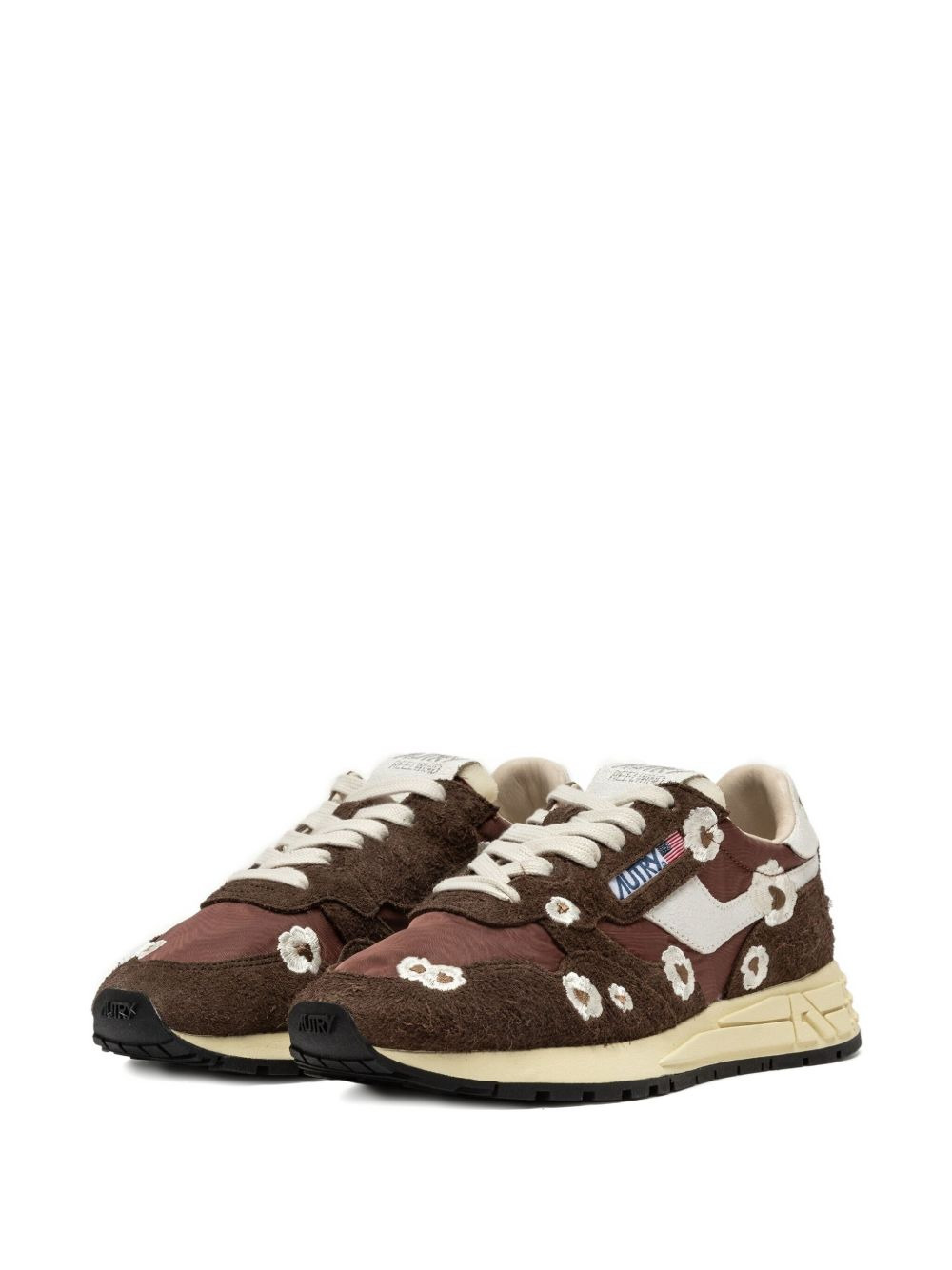 REELWIND embroidered-flower sneakers - 2