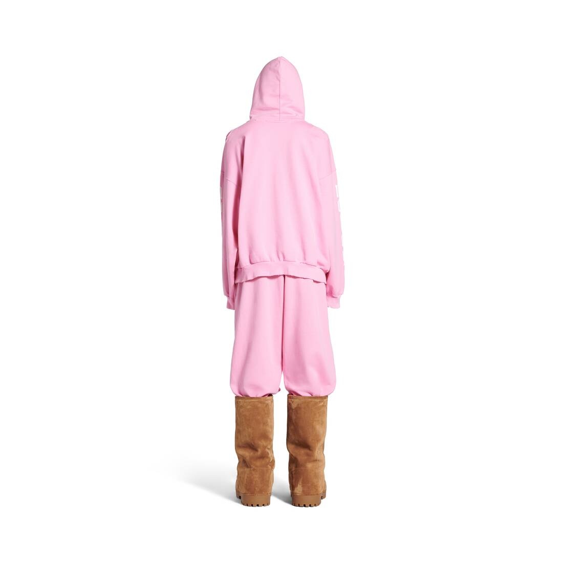 Nologo Hoodie Medium Fit in Light Pink - 4