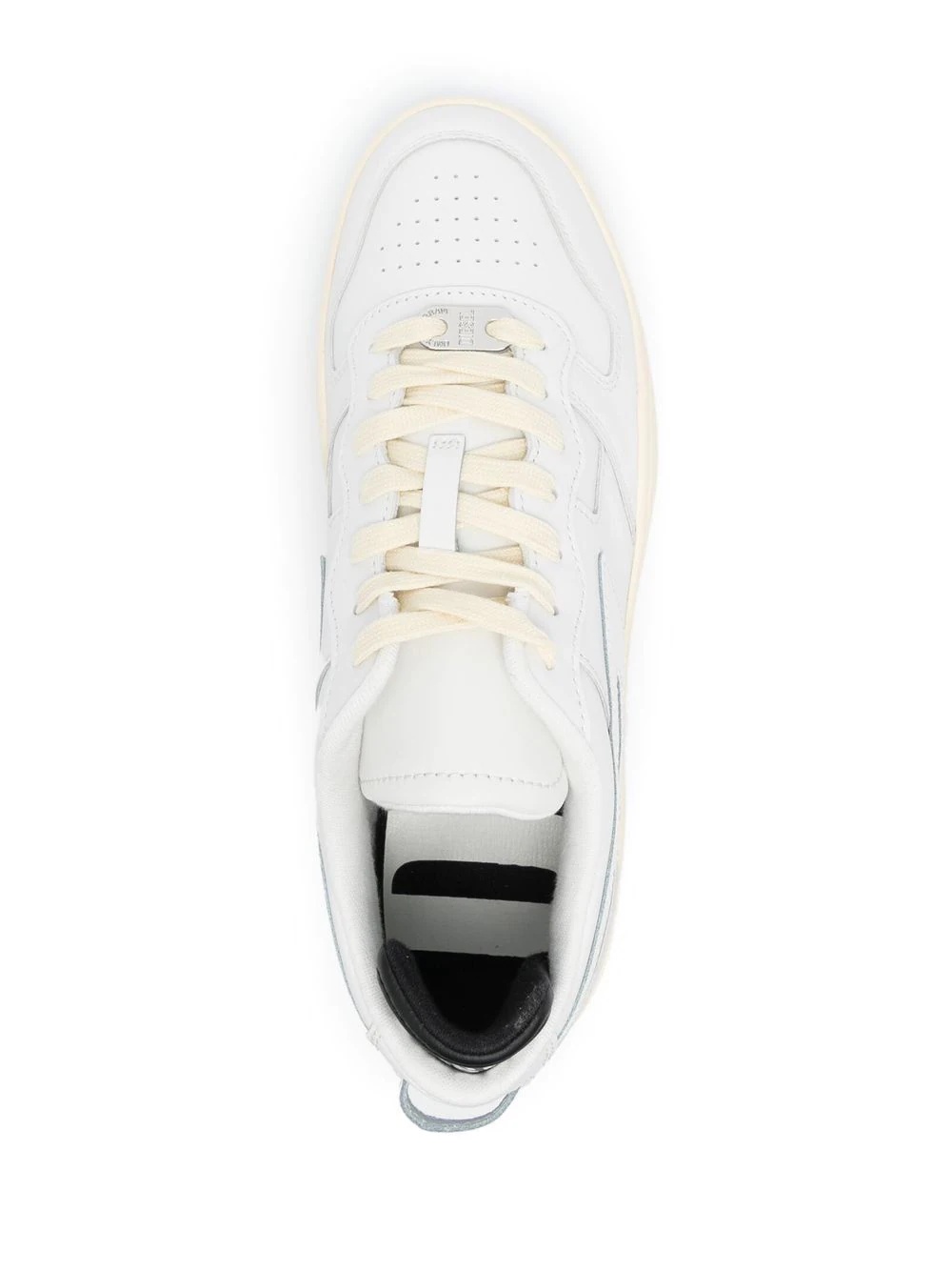 side logo-patch low-top sneakers - 4