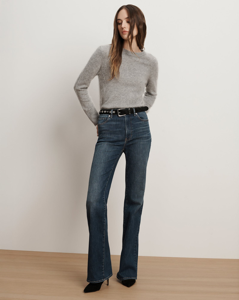 VERONICA BEARD CROSBIE SLIM WIDE-LEG JEAN outlook