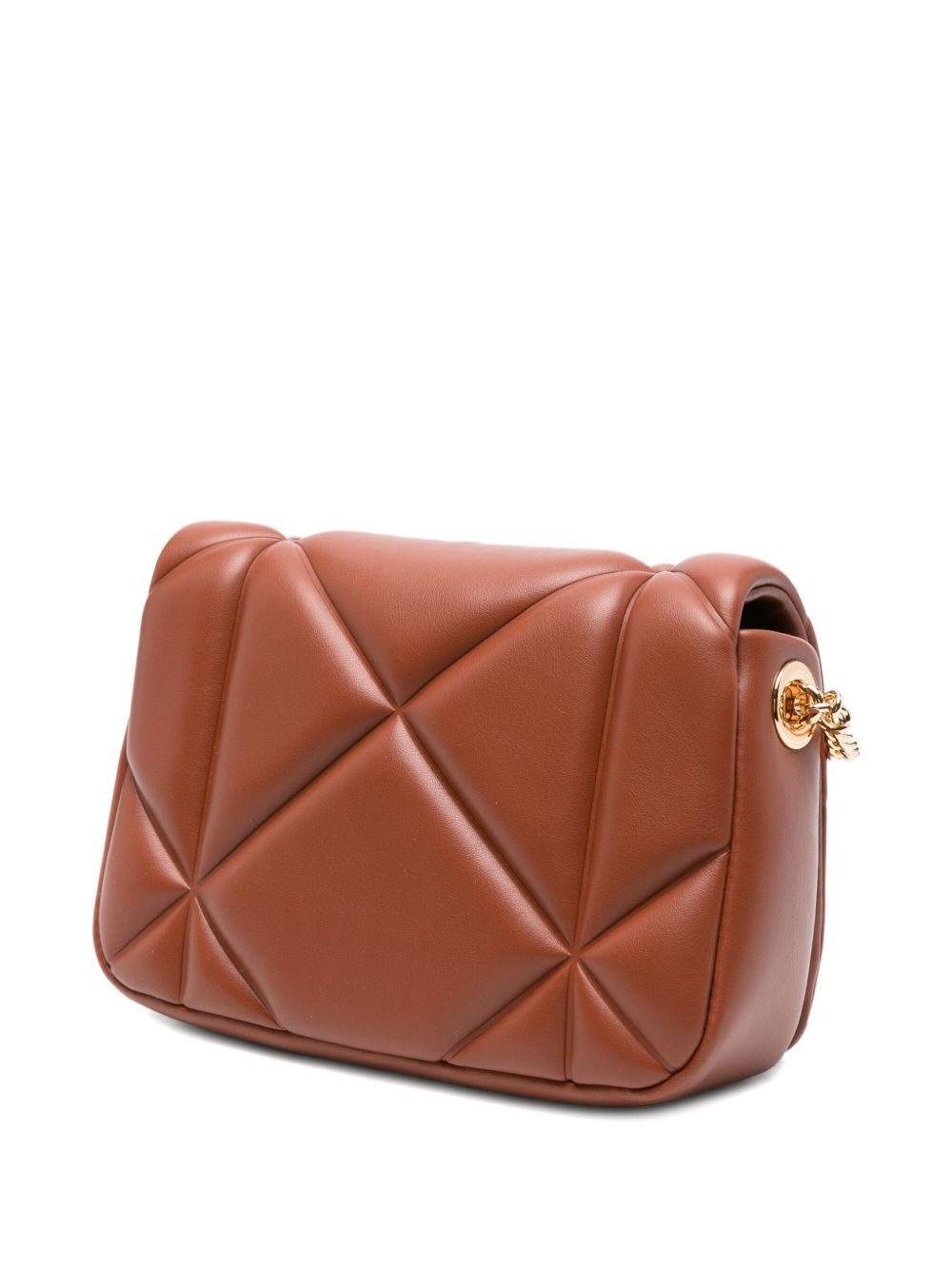 logo-plaque shoulder bag - 3