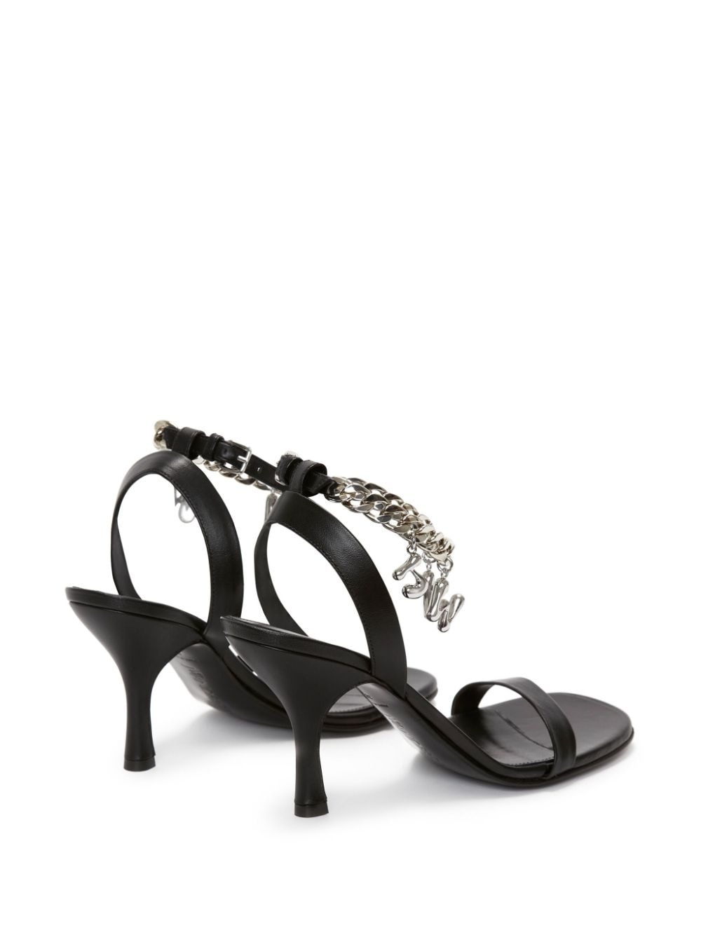 Charms 80mm leather sandals - 3