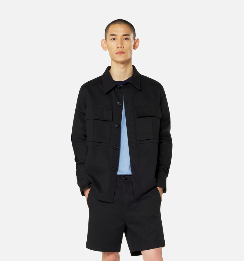 AMI Paris Overshirt With Ami Satin Label outlook