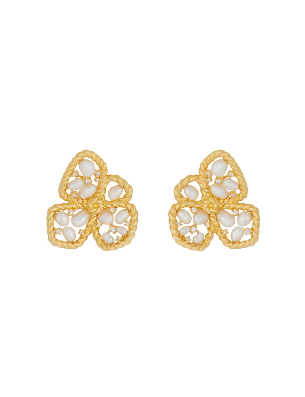 Zimmermann ZIMMERMANN BLOOM LARGE STUDS | REVERSIBLE