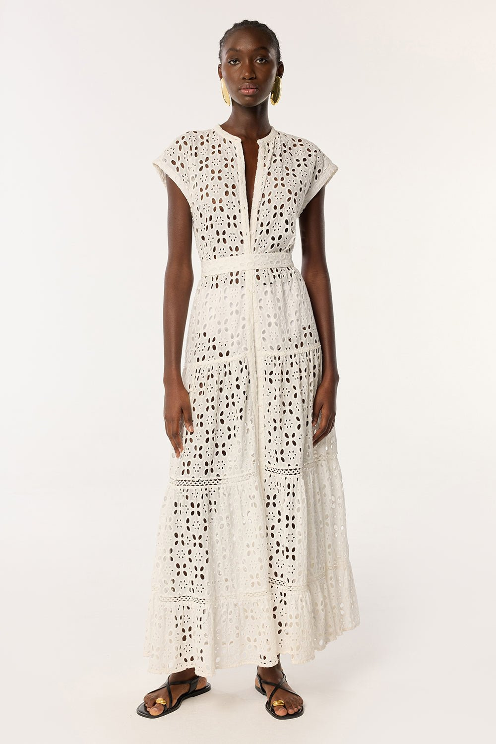 Long Dress Kora - Natural White - 5