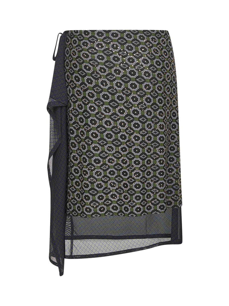Dries Van Noten Dries Van Noten midi skirt with print outlook