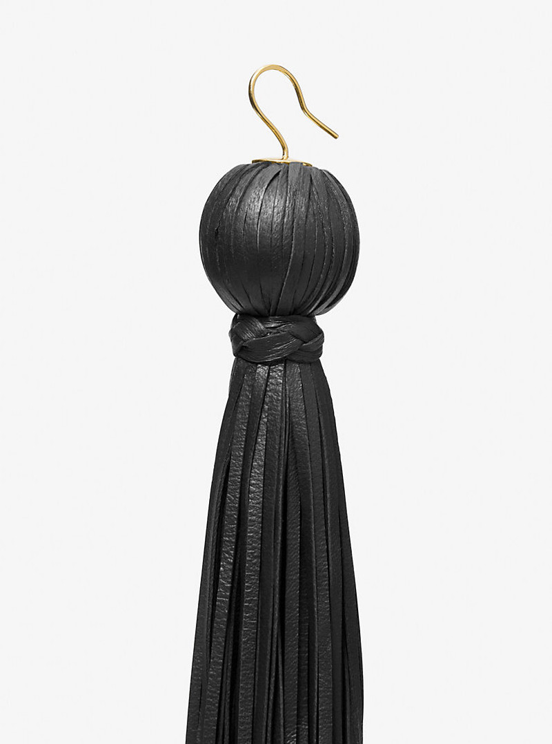 MICHAEL KORS COLLECTION Tassel Leather Earrings outlook