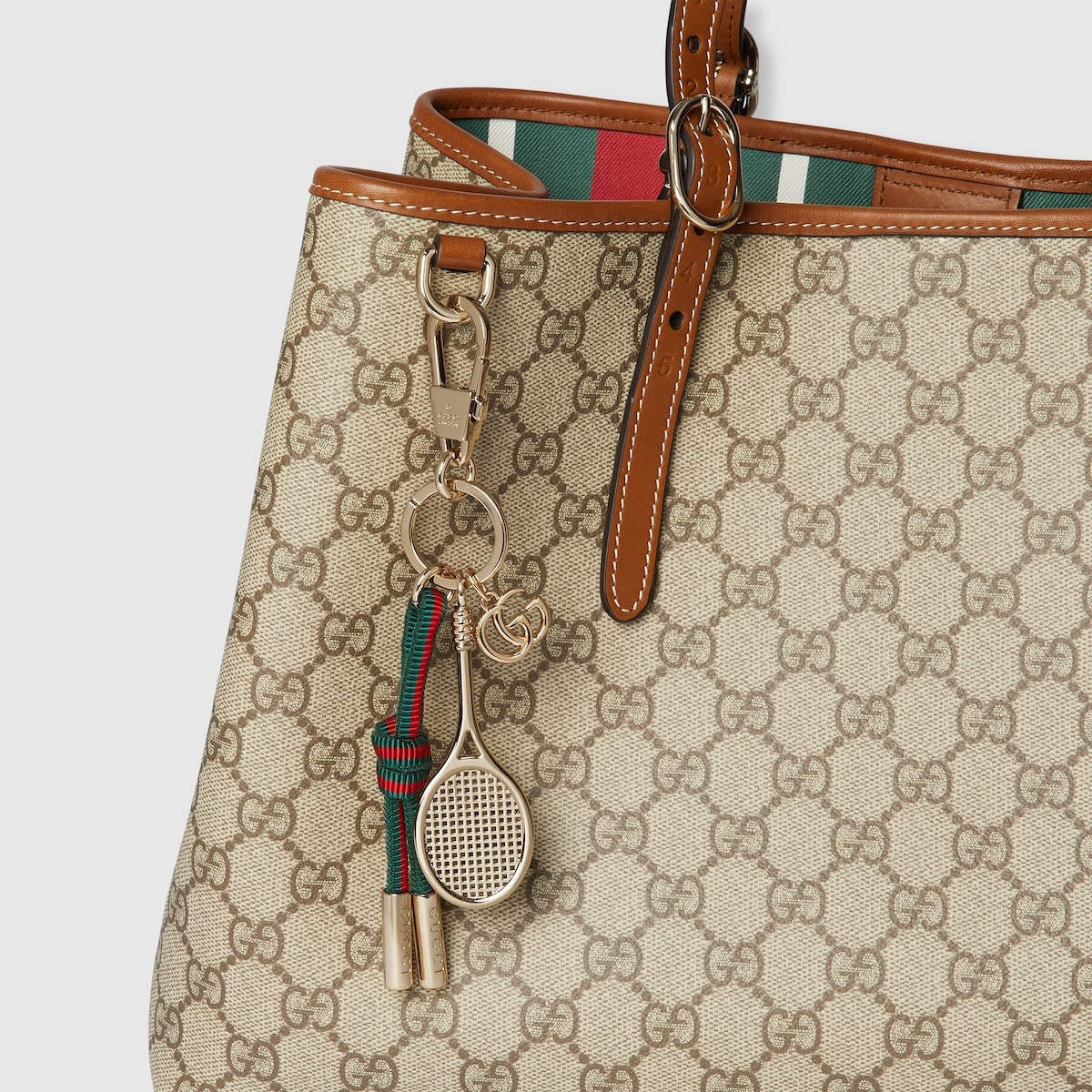Gucci Tennis keychain with Web - 5