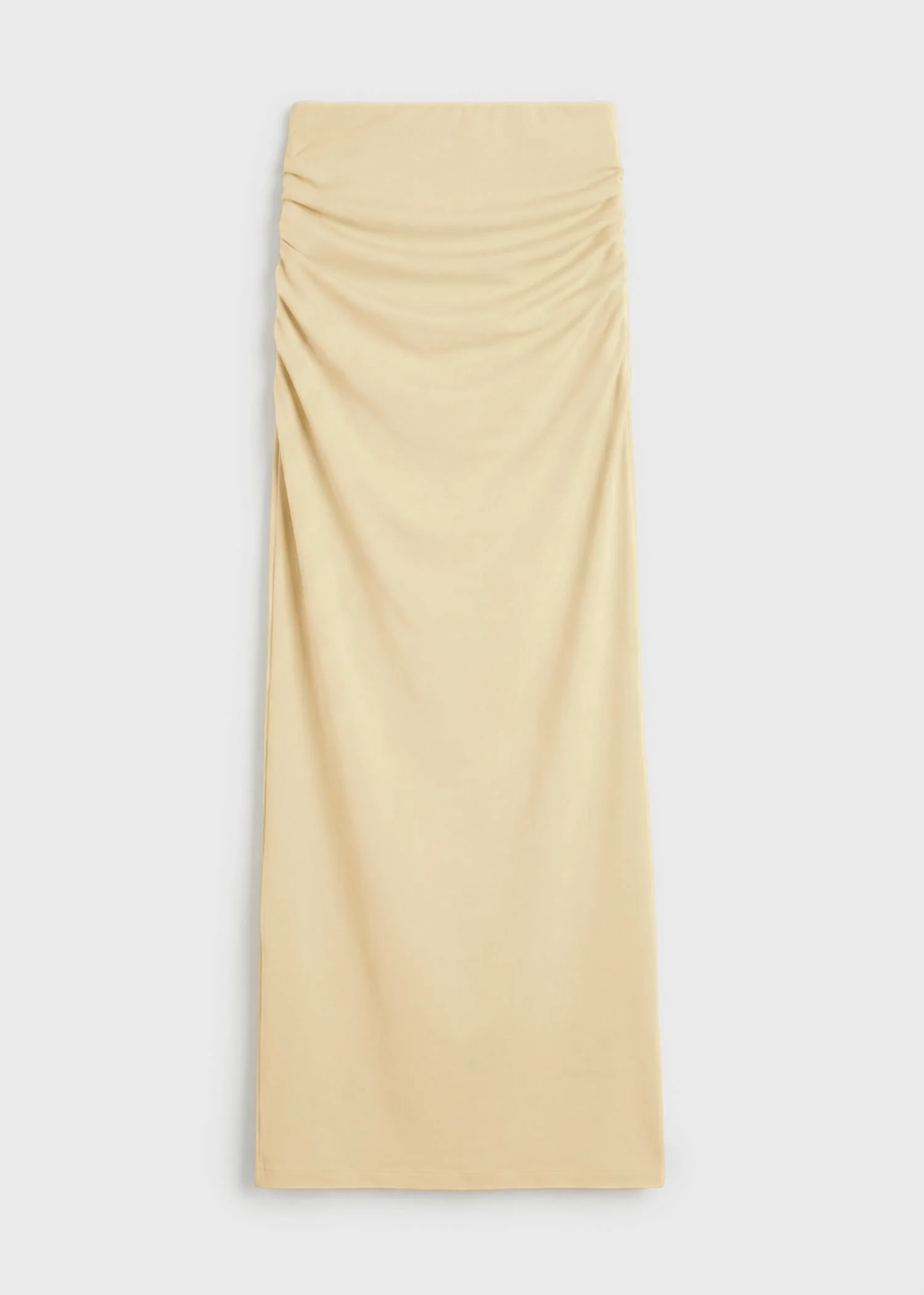 Draped jersey skirt buttercup - 1
