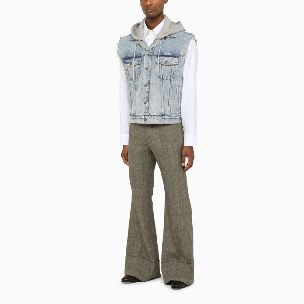Gucci Men Denim Sleeveless Jacket - 3