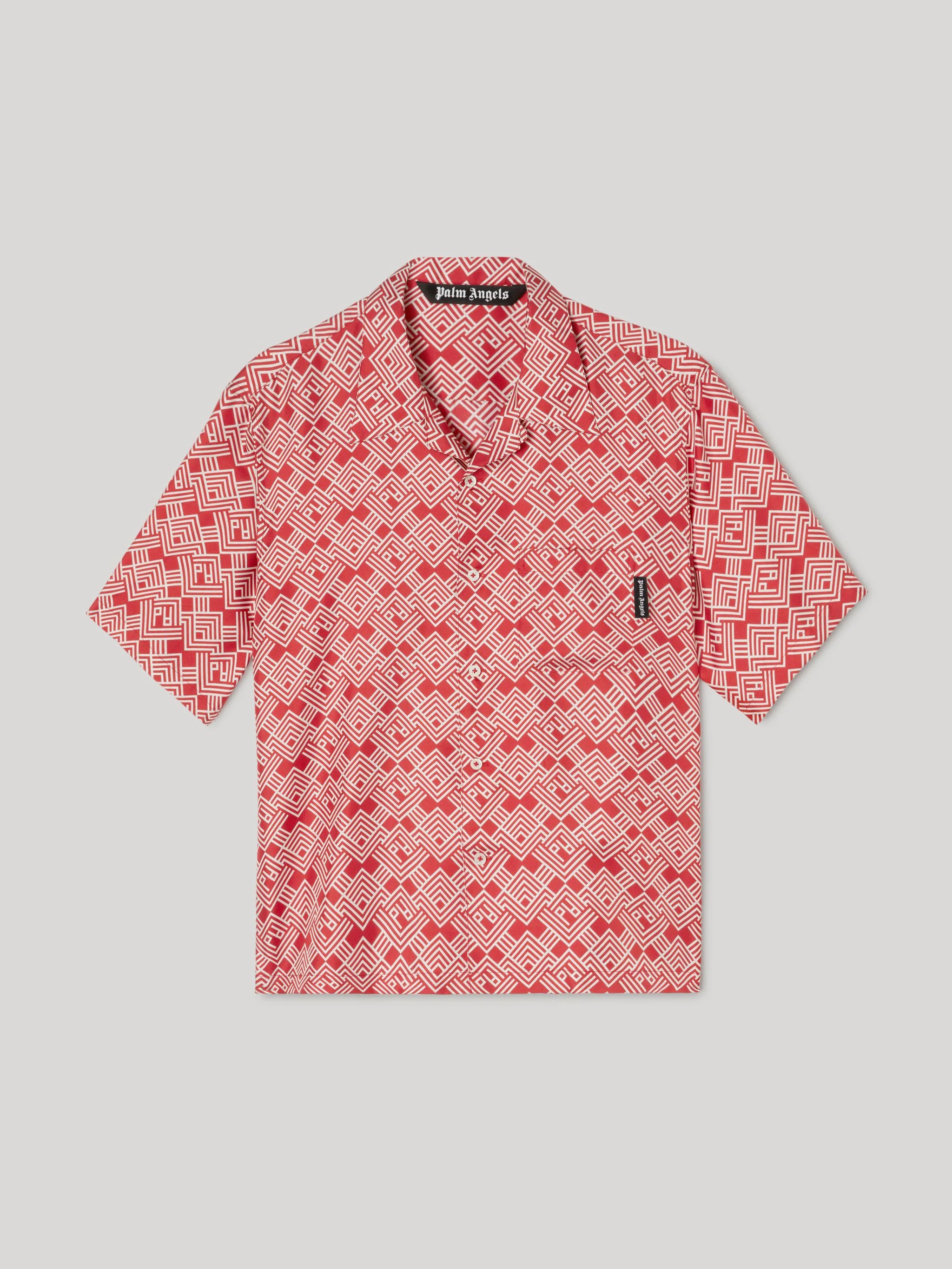MONOGRAM BOWLING SHIRT - 1