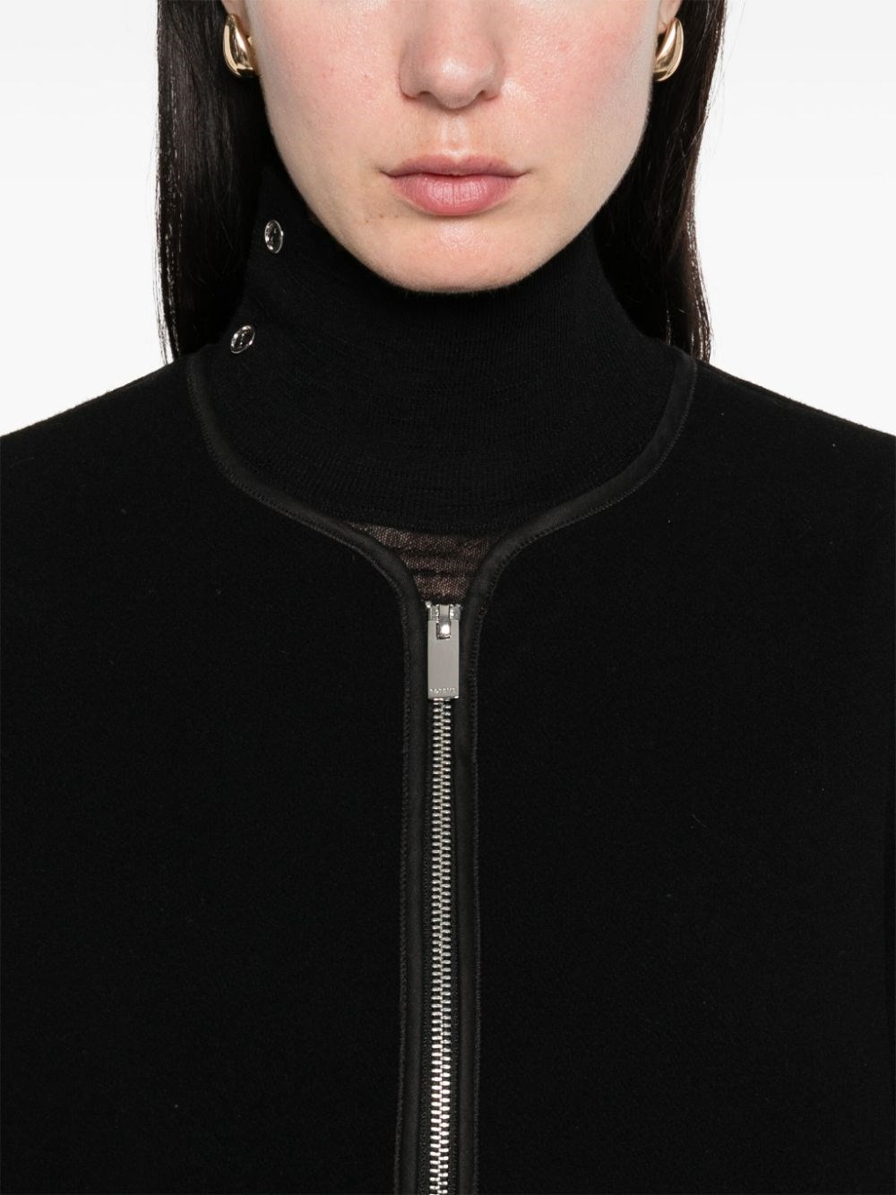 Wool zipped jacket - 5