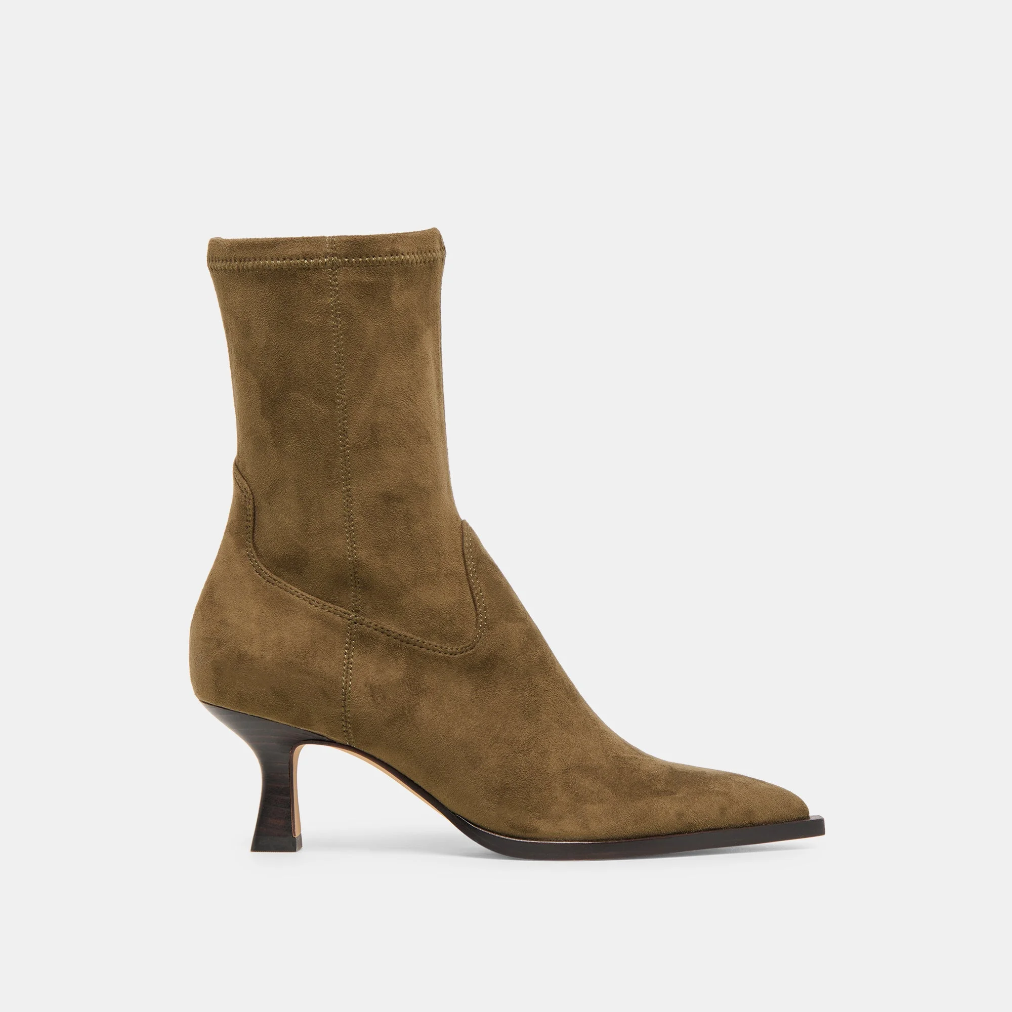 ARYA BOOTS OLIVE STELLA SUEDE - 1