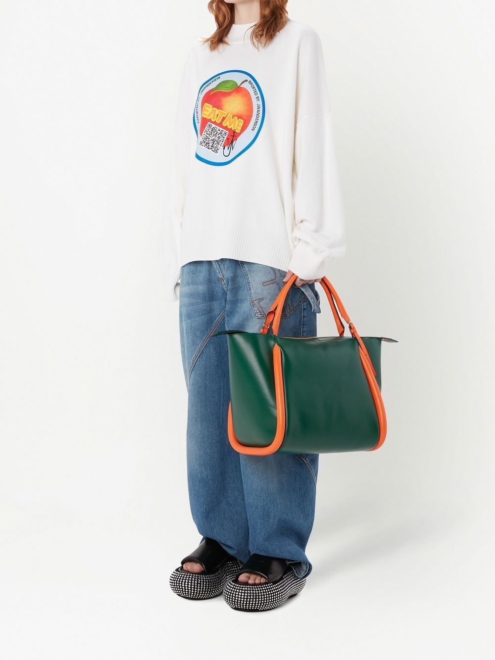 Eat Me print knit jumper - 2
