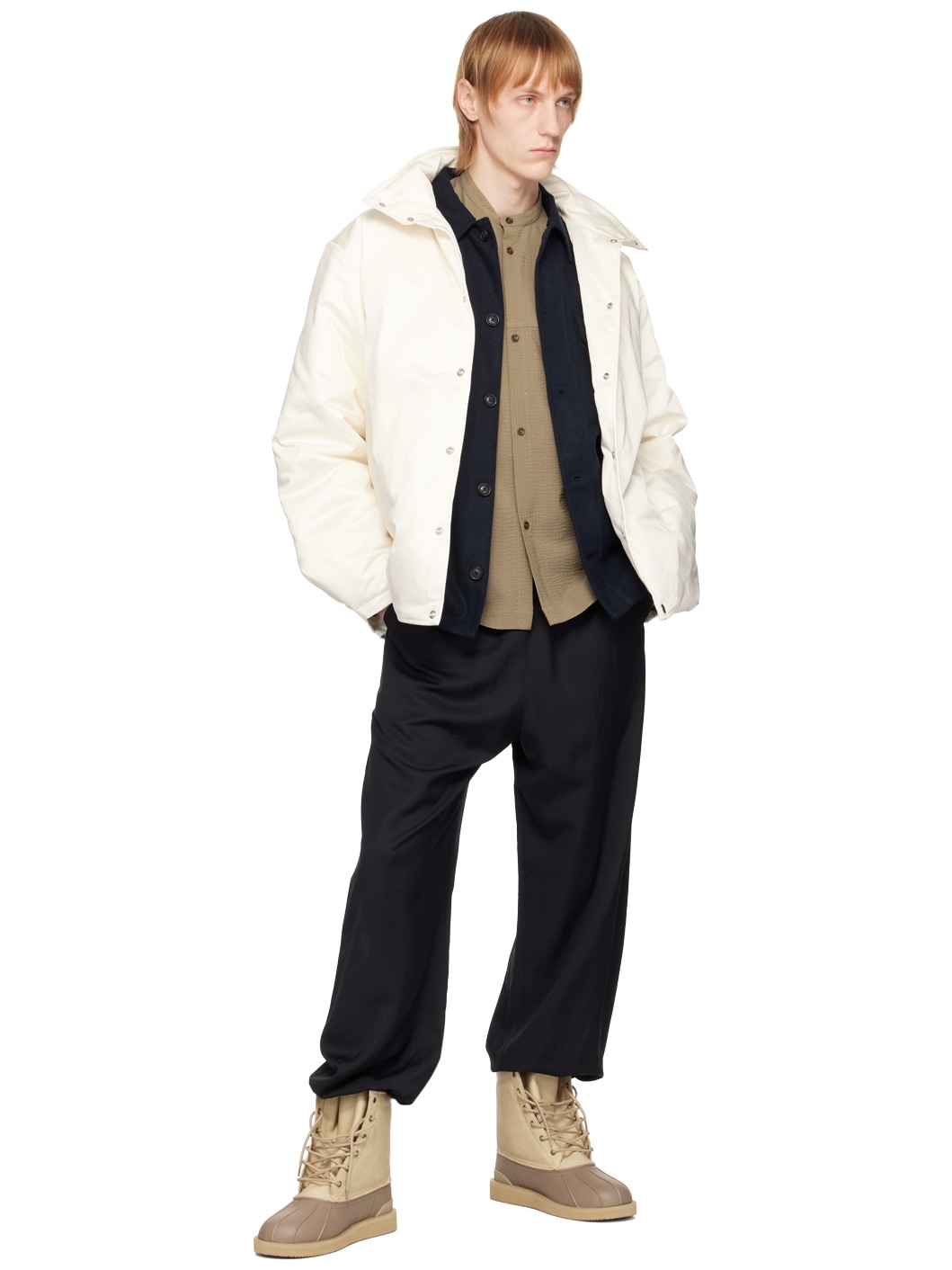 Beige ALAL-wpab Boots - 5