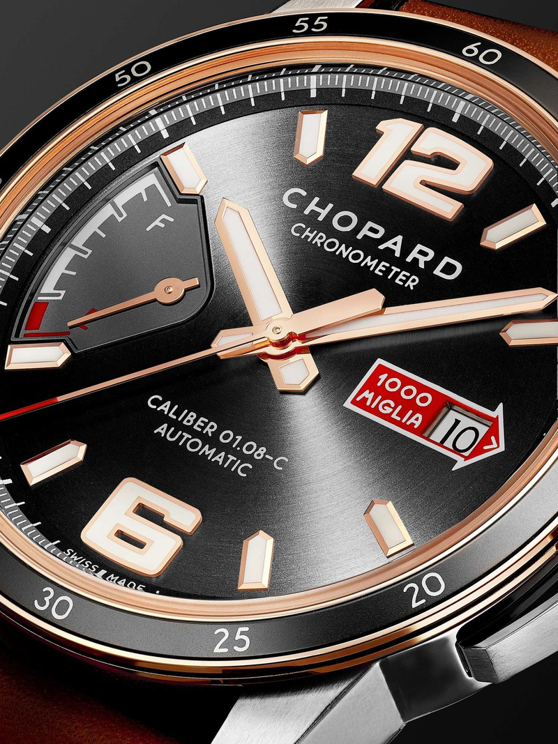 Mille Miglia GTS Power Control Limited Edition Automatic 43mm, 18-Karat Rose Gold, Stainless Steel a 6