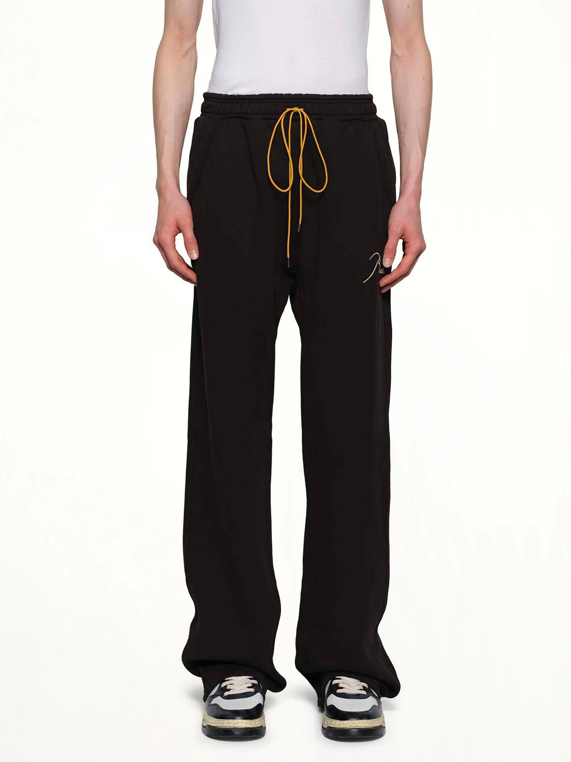 Classique Sweatpant in Black/White - 1