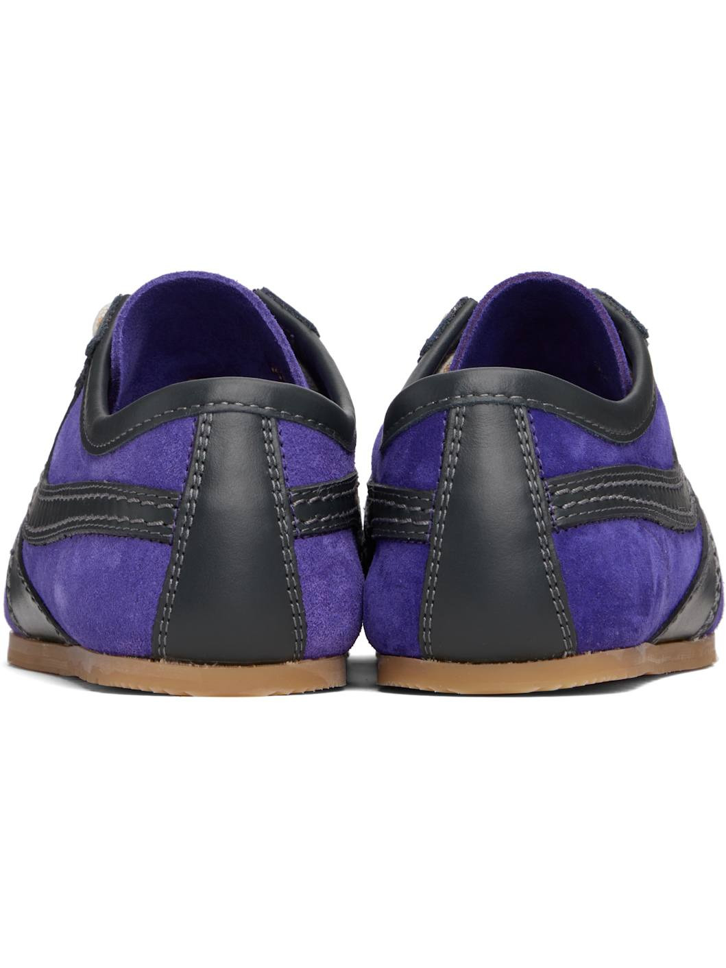 Purple Suede Sneakers - 2