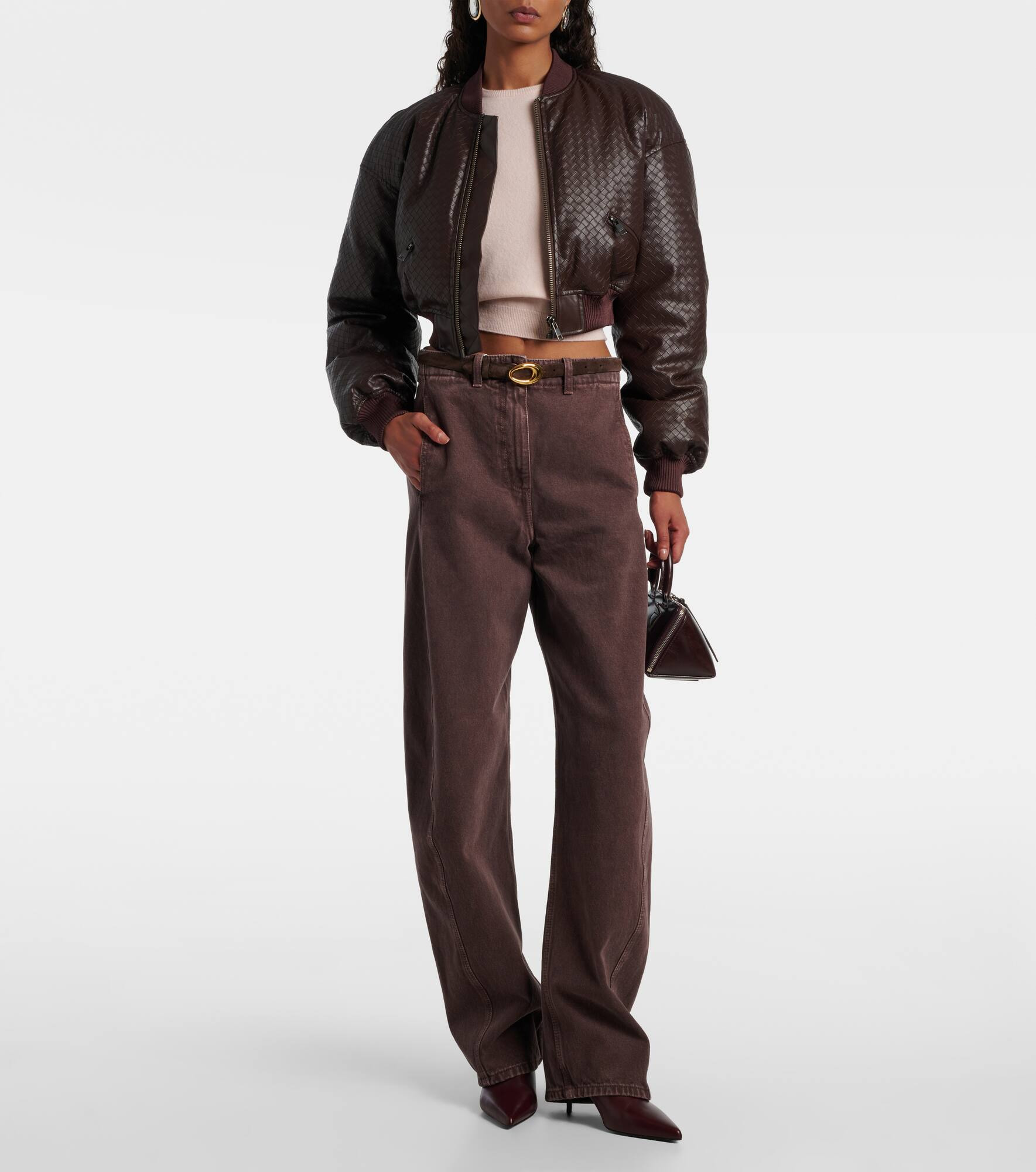Dax cropped bomber jacket - 2