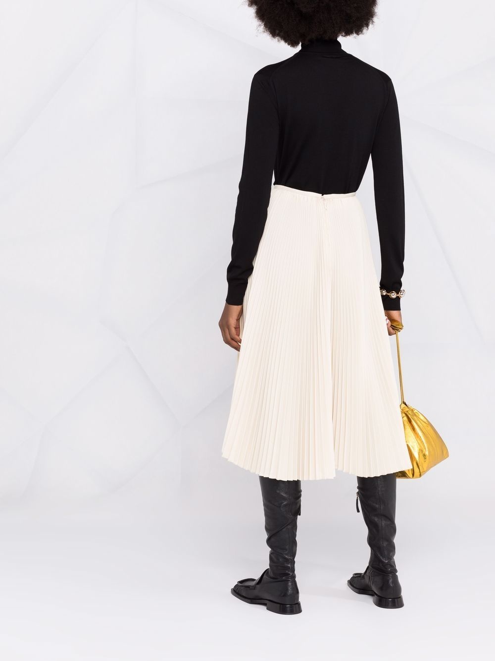 roll-neck wool jumper - 8