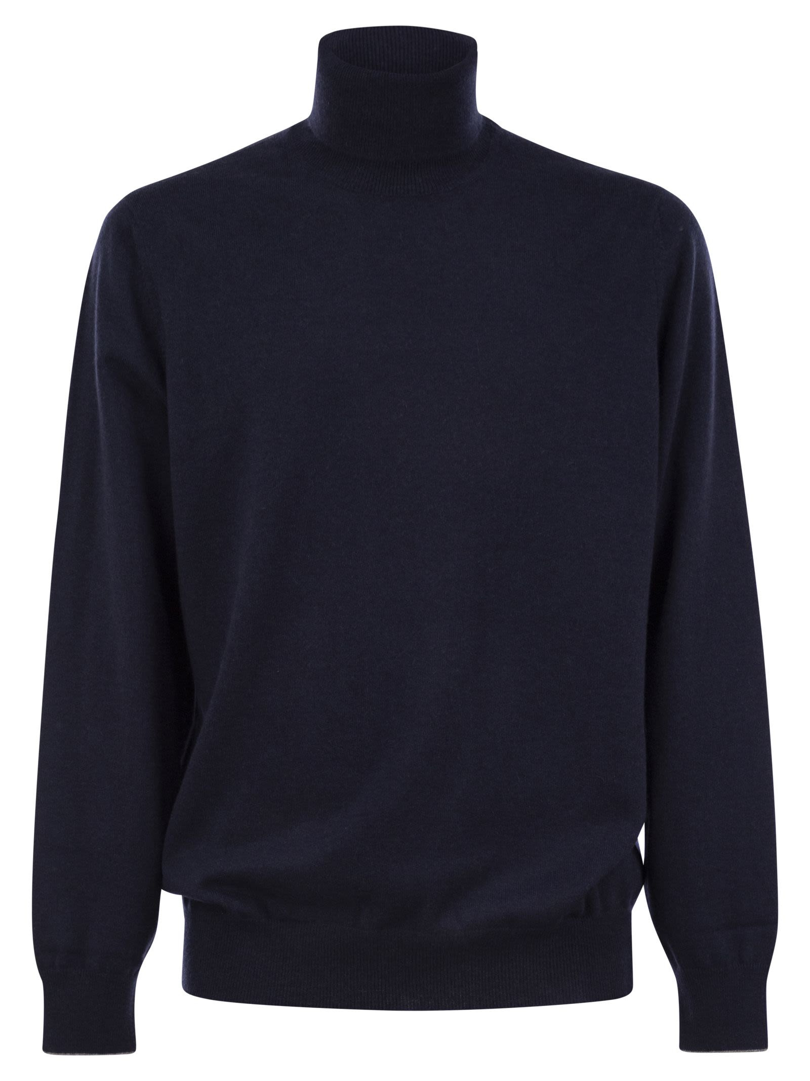 Brunello Cucinelli Men Cashmere Turtleneck Sweater - 1
