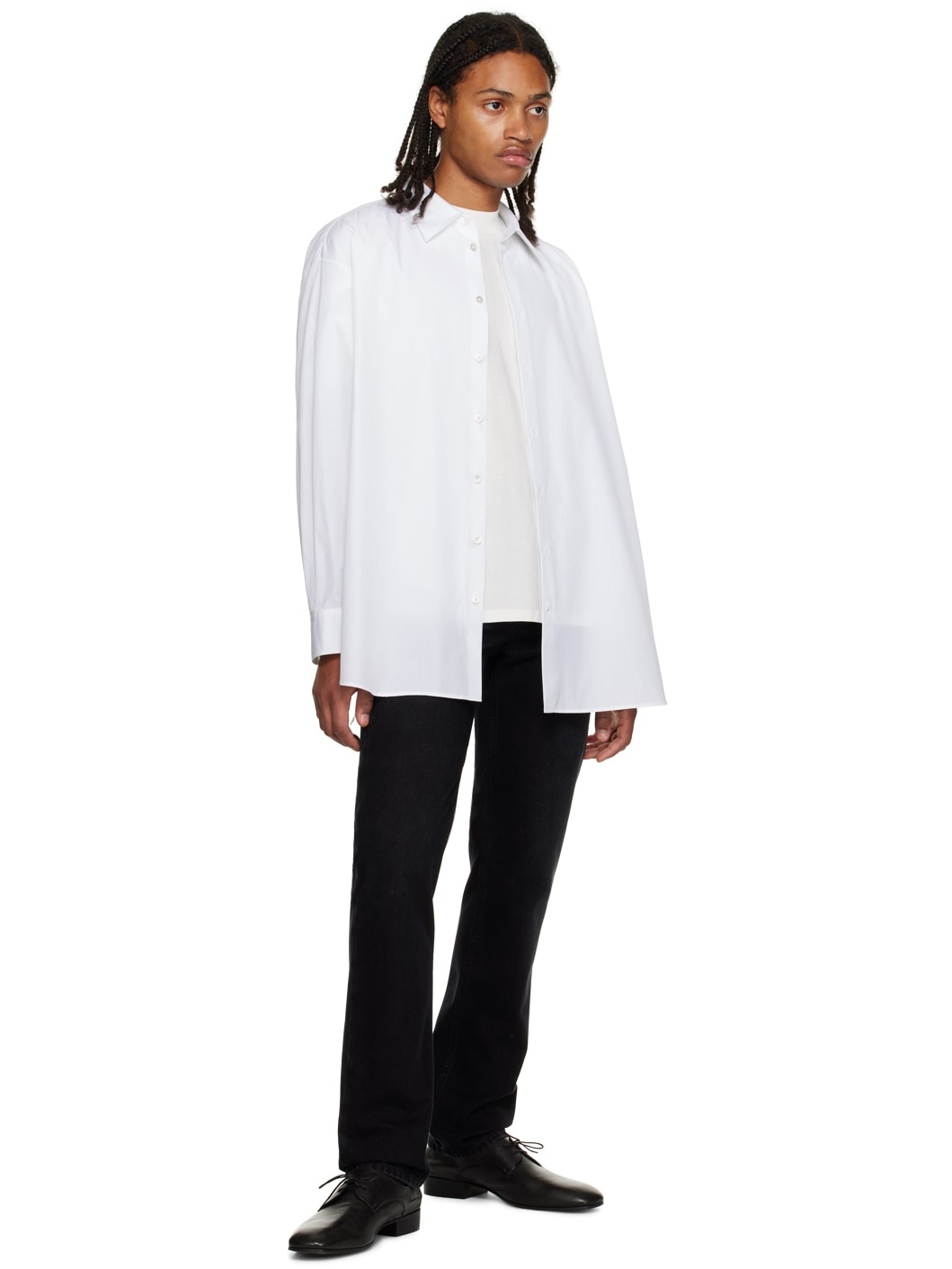 White Lukre Shirt - 4