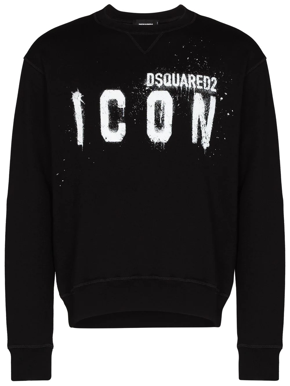 Spray Icon crew-neck sweatshirt - 1