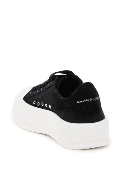 Alexander McQueen CANVAS SKATE SNEAKERS outlook