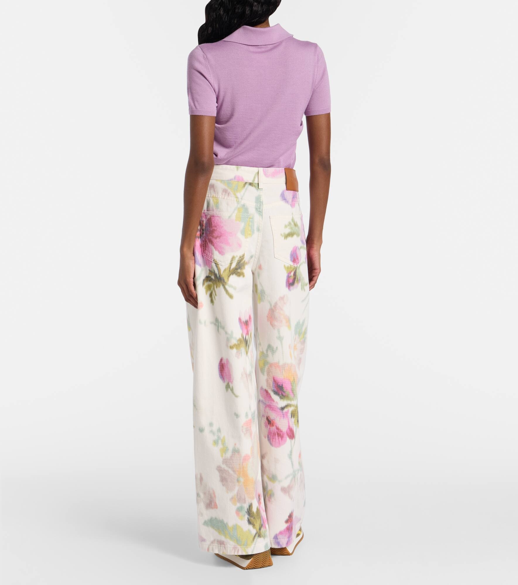 High-rise wide-leg jeans - 3