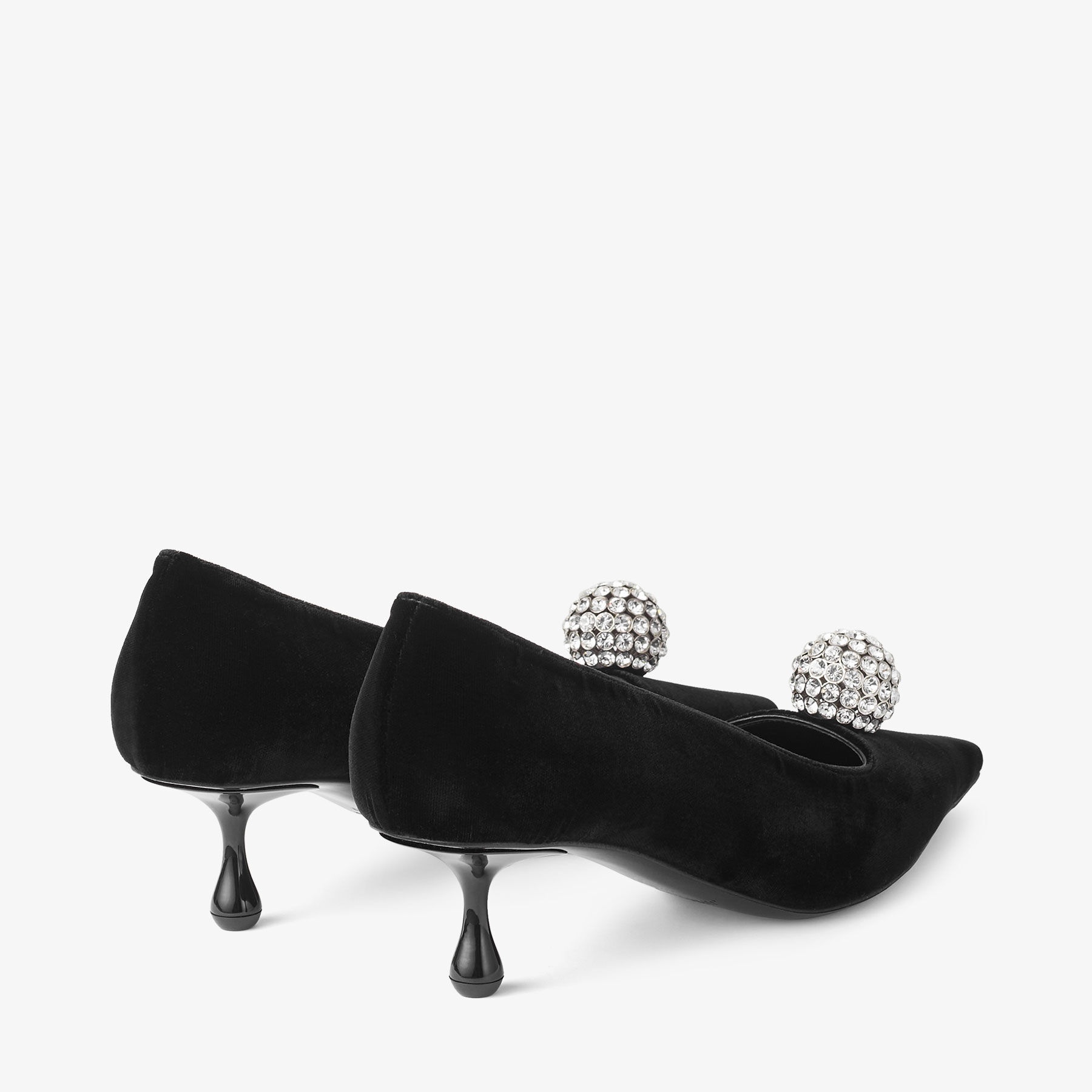 Orb Pump 50
Black Velvet Pumps - 6
