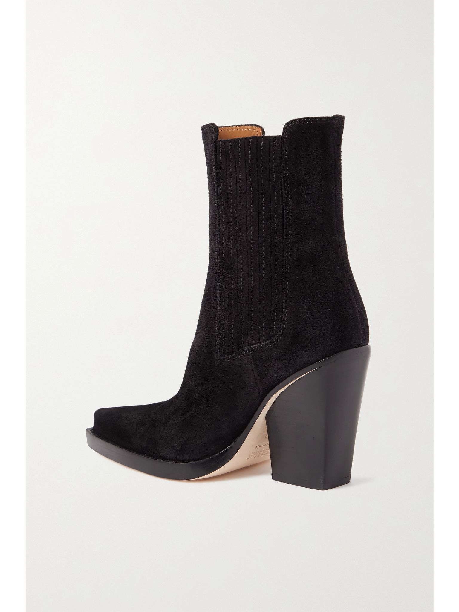 Dallas suede ankle boots Black - 3