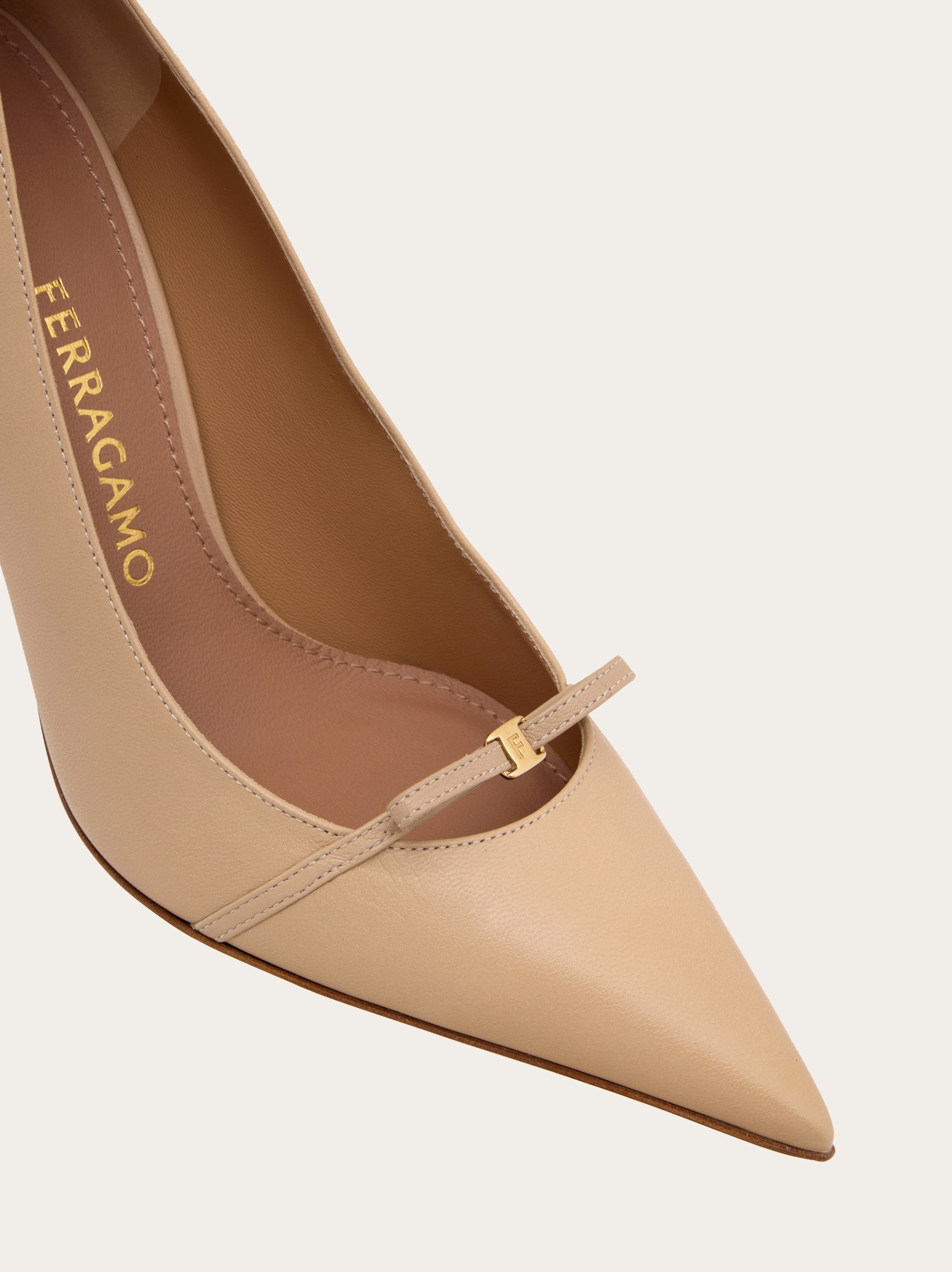 Mini bow mid heel pump - 5