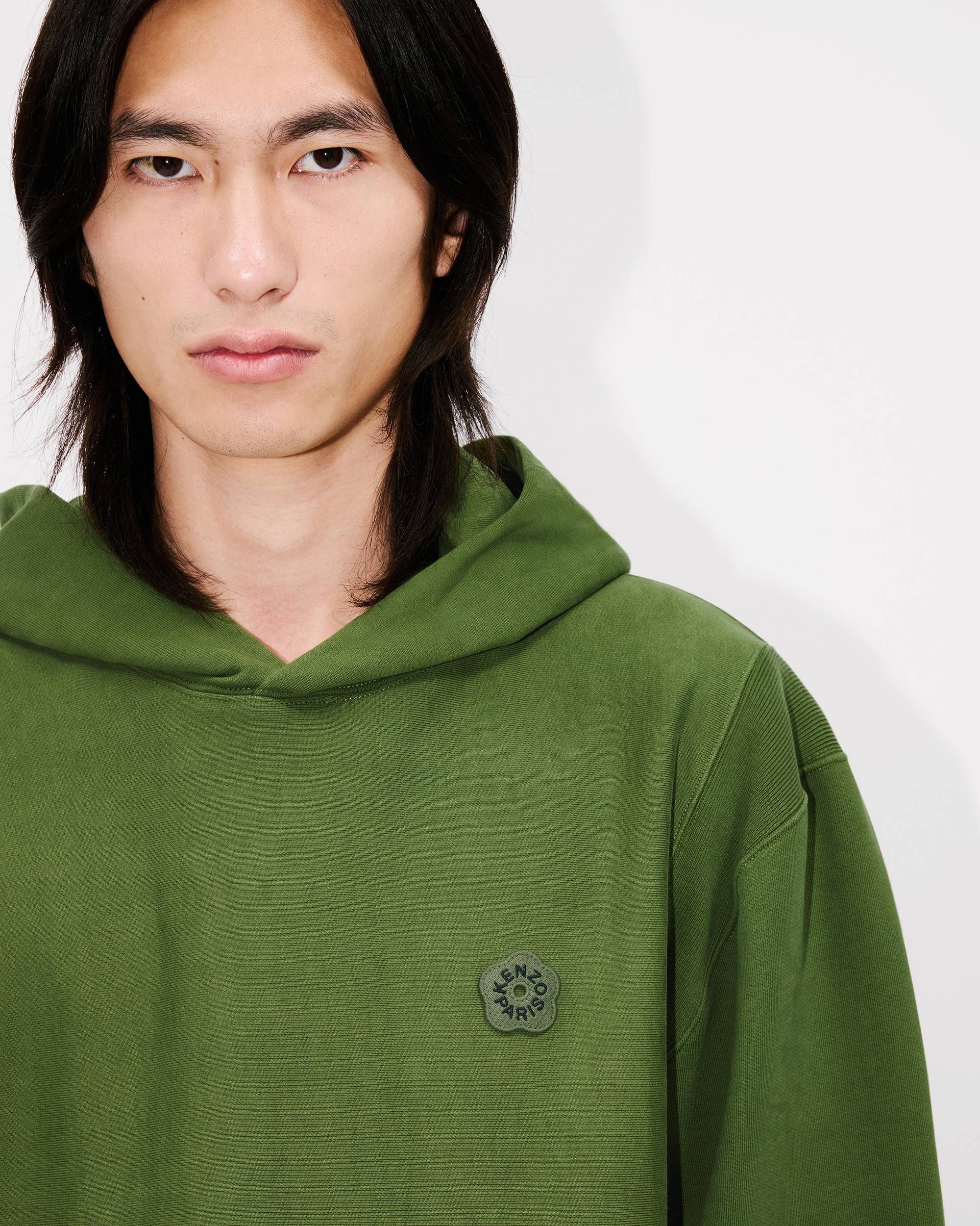 'Boke Flower 2.0' embroidered hoodie in cotton - 6
